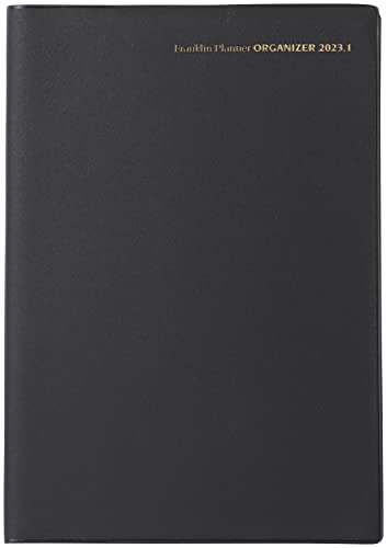 フランクリン プランナー オーガナイザー 1日1ページ PVC 2023年1月 A5 ブラック 65714