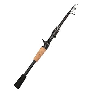 Kexpery Styl B Wędka Spinningowa Teleskopowa 1,5 m