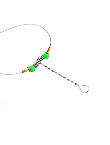 Leader de Pesca de Acero Inoxidable 90 cm 2 Piezas miniatura 3