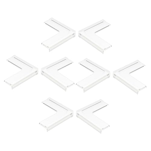 Hohopeti 8 Protezione in Silicone Ultra Sottile Paraspigoli Sicurezza per Copertura Protettiva per Spigoli e Finestre Installazione Facile e