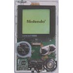 Nintendo Game Boy pocket in transparent,voll Funktionstüchtig
