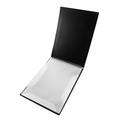 Toddmomy Versatile Music Sheets Folder Horizontal Clarinet Piano Choir Binder Sturdy Construction Easy Adjustments