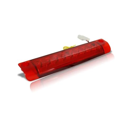 Troisième feu stop LED rouge et blanc pour Toyota Prius Hybride 2009-2015 et 4Runner (lentille rouge)