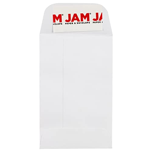 JAM PAPER #1 Coin Business Envelopes with Peel and Seal