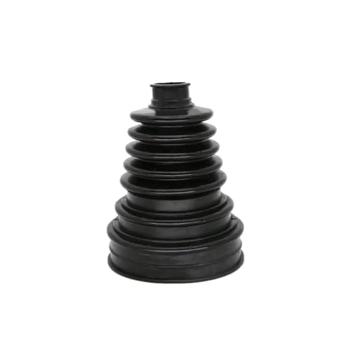 2 protectores universales contra el polvo para junta homocinética de motor de coche negros