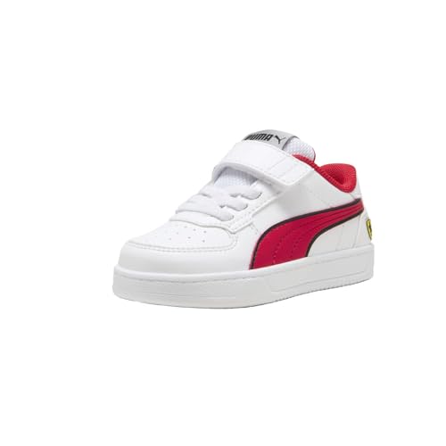 PUMA Toddler Boys Ferrari Caven 2.0 Lace Up Sneakers Shoes Casual - White2