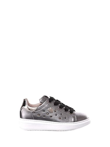 Baskets fille Giardini en cuir : fini les pieds douloureux grâce au cuir souple platine