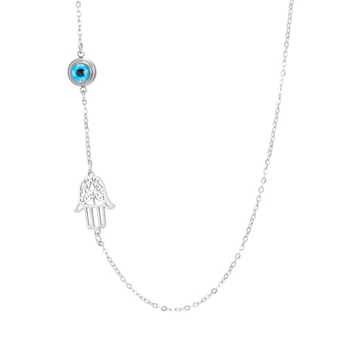 Hamsa - Collar de mano de Fátima contra el mal de ojo para