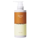 TOWAZ スクラブボディウォッシュ 380g 天然植物由来 ソフトスクラブ 保湿成分配合 ヒアルロン酸 コラーゲン セラミド ドクダミ アロエ ユズ メンズ レディース ナチュラルシトラスフローラルの香り
