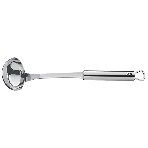WMF Profi Plus Saucenlöffel 27 cm, Soßenkelle, Schöpflöffel, Schöpfkelle Cromargan Edelstahl teilmattiert, Suppenkelle spülmaschinengeeignet