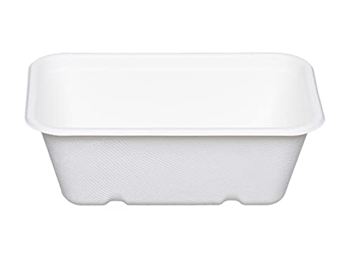 Envases de caña de azúcar QM1000S de 1000 ml para comida para llevar 2