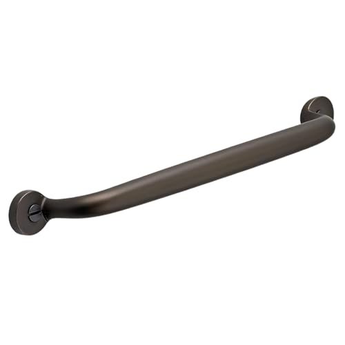 khtumeware Luxury 1-Pack 100% Solid Brass Cabinet Pulls, 10" Center-to-Hole Pulls in Oil Rubbed Bronze Finish for Drawers & Doors