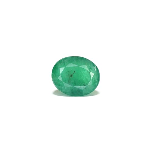 Émeraude zambienne naturelle de 5,95 carats, le cadeau éternel pour célébrer un amour précieux