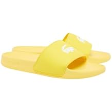 Lacoste Mens Serve Slide 0.0, Black & White Croc, 9