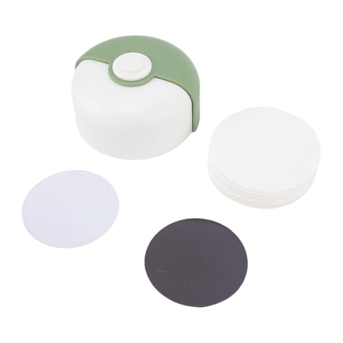 Plyisty Soporte de Filtro de café redondo. Una Posición para Almacenar Filtros PP Fácil de Limpiar el Organizador de Equipos de café para Uso Diario