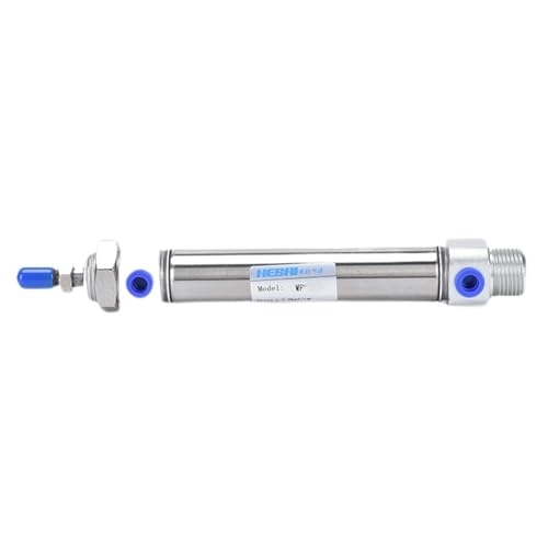 Mini cylindre pneumatique MF32 durable avec corps robuste en acier inoxydable - 6