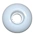 Blank Skateboard Wheels (White, 52mm)