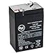 AJC Battery Compatible with ExpertPower EXP645 6V 4.5Ah Sealed Lead Acid Battery