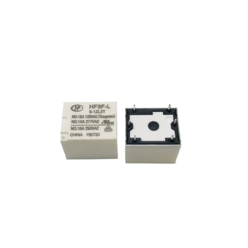 Relé de retención HF3F-L-12-1ZL2T de doble bobina y 6 pines 10A 277VAC pack de 2 piezas