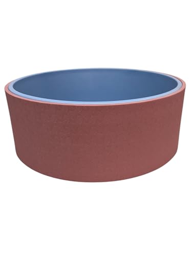 Roda Anel Yoga Magic Wheel Pilates Flow Circle 33CM Rosa Claro Liftness Dafoca Sports