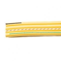 12/2 Flat Yellow Submersible Pump Cable w/Ground 100 ft