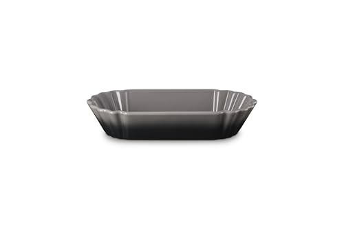 Image of Le Creuset Stoneware Bistro Boat, 14 oz. (8.5 inch L x 4 inch W x 1.7 inch D), Oyster