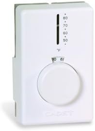 Cadet T4398A Dual Diaphragm STAT Single Pole White