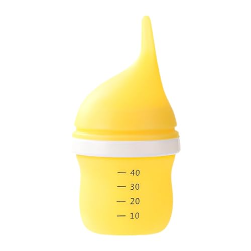 Bkljkf Biberón de Leche para Gatos, biberón para Mascotas | Comedero para Animales bebés de 40 ml - Alimentador Reutilizable del Animal doméstico de la entrerrosca del silicón, Suministros precisos