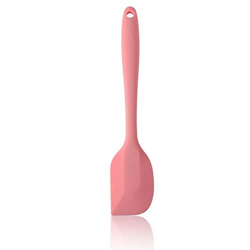 Jianyi Silicone Spatula, One Piece Design Flexible Scraper, Nonstick Small Rubber Kitchen Utensils For Cooking, Baking And Mixing - Pink #TOP9