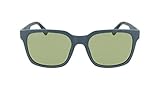 Brand: Lacoste Lacoste Unisex L967S Sunglasses, 401 Matte Blue, 55