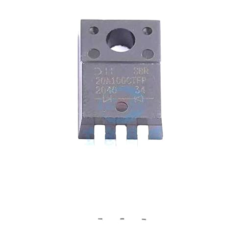 2 PCS Super Barrier Rectifier (SBR) 100V 850mV 20A 100?A 100V ITO-220AB SBR20A100CTFP