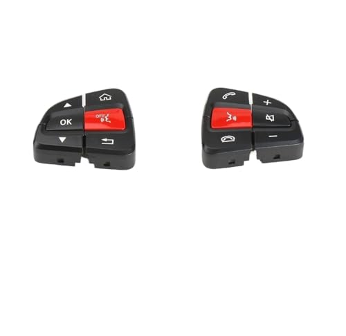 Boutons de commande volant finition Black Red pour Benz W205 W253 pièce 0999050300