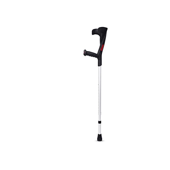 Buy Cane Forearm Crutches Ergonomic Handle, Lightweight Arm Cuff