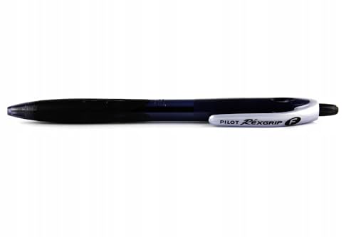 Pilot Rexgrip   Bolígrafo retráctil (12 unidades), color negro