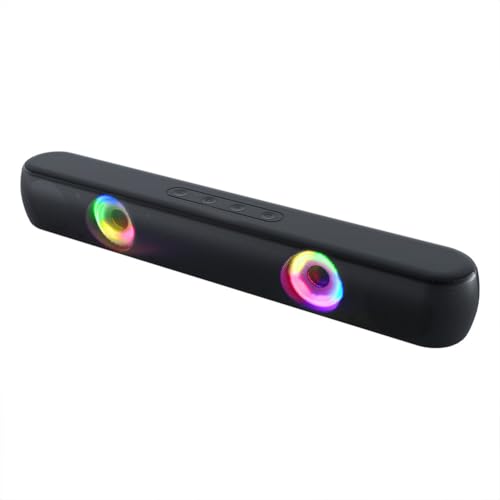 Kexpery BT5.0 - Altavoces inalámbricos con RGB y sonido Hi-FI 3D para camping picnic y actividades al aire libre