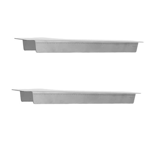 MUELODSIC Stainless Steel Catering Pan Divider Bars 7.09" (1/6 Size) Steam Table Divider Rods for Commercial Kitchen Food Pans, 2pcs Pack Restaurant Steam Table Accessories