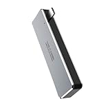 Dispose d'une technologie USB avancée avec des vitesses de transfert allant jusqu'à 5 Gbit/s, pour déplacer des fichiers volumineux comme des médias haute résolution. Comprend 3 concentrateurs USB et emplacements pour cartes de stockage avec une vitesse de lecture de 5 Go/s, prenant en charge les cartes jusqu'à 256 Go