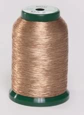 Metallic Copper Kingstar 1000 Meter Thread - 40 Weight (MA2)