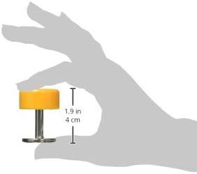 SVF3500 Salvafix Fastening System Plastic Button, 6 mm Pin, Yellow