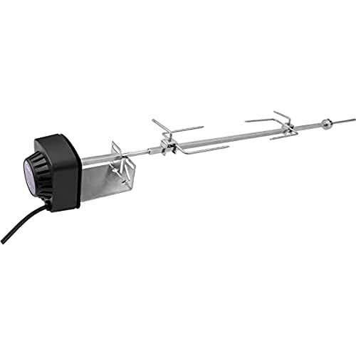 HOME It XXL Drehspieß Für Gasgrill 1010mm - Motorisiertes Grillspieß Set Für 3-5 Brenner
