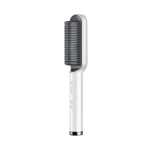 Plancha de Pelo y Cepillo Secador Rápido Blanco miniatura 1