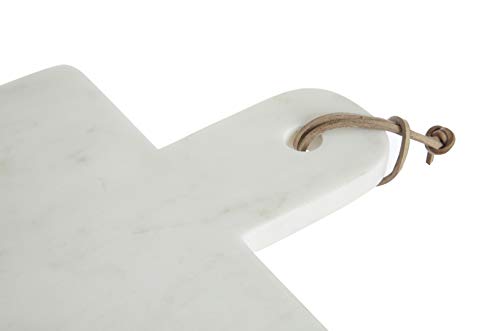 Premier Housewares Marble Chopping Board, Cutting, White/Grey - 39 cm - Image 3