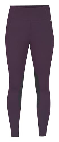 Image of Kerrits Kids Fleece Lite II Knee Patch Winter Horse Riding Tights