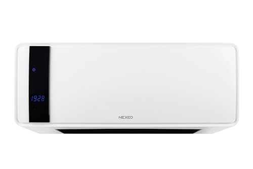 facula - Split Cerámico Programable Digital Nexeo 1000/2000w | Función Calefacción y Ventilación | Temporizador 24h - imagen 2