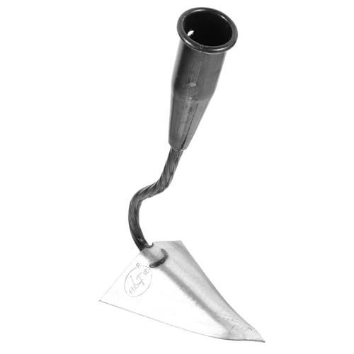 TOGEVAL Triangular Multiusos para Jardinería y Herramienta Resistente para Surcos Aflojar y Plantar Verduras para Huertos y Césped