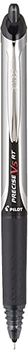 Pilot Precise V5 RT Premium Rolling Ball Pens Tub of 48 Pens Assorted Colors Retractable and Refillable, Premium Comfort Grip, Patented Precision Point Technology for Skip-Free Lines (5685A)