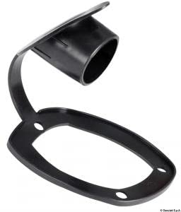 OSCULATI Chiusura PVC portacanna Nero