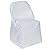 Efavormart 10pcs Polyester Linen White Folding Chair Cover Dinning Chair Slipcover for Wedding Party Event Banquet Catering