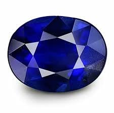 Neelam pierre précieuse 11,50 Ratti et Pukhraj de laboratoire bleu