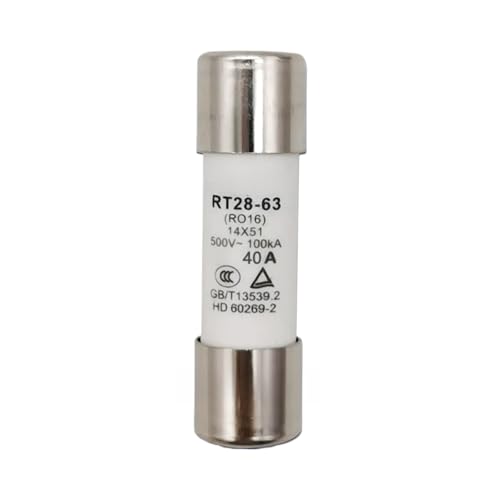 Fusible 14x51 40A empêche la surtension sur circuit RT28-63 500V
